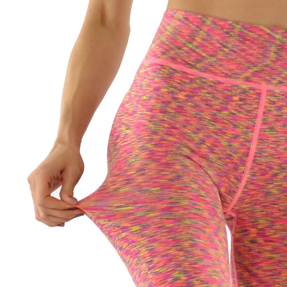 Pants - Workout leggings multicolored capri pants